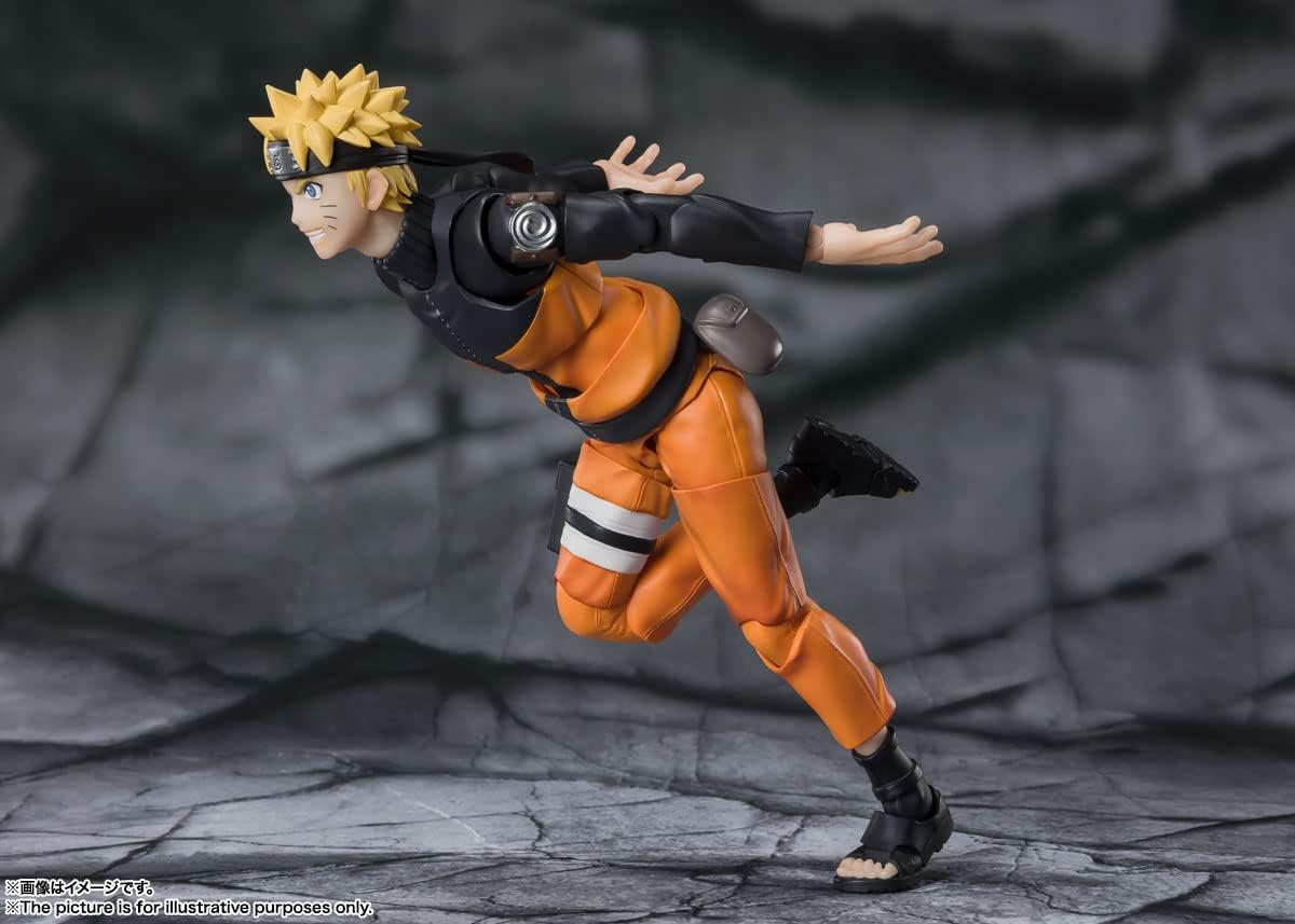 TAMASHII NATIONS - Naruto Shippuden - Uzumaki -The Jinchuuriki Entrusted with Hope- Bandai Spirits S.H.Figuarts Action