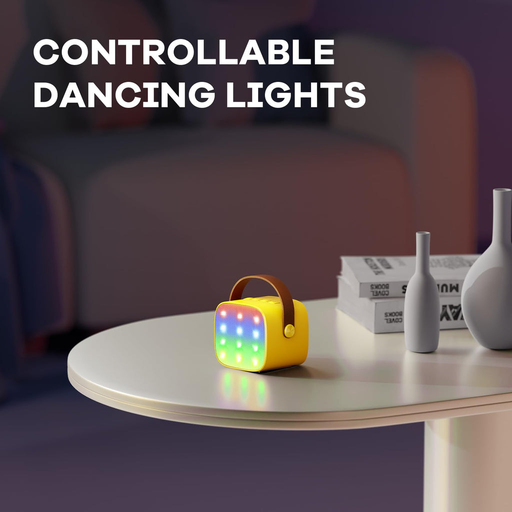 Mini Karaoke Machine for Kids Adults, Portable Bluetooth Speaker - craques