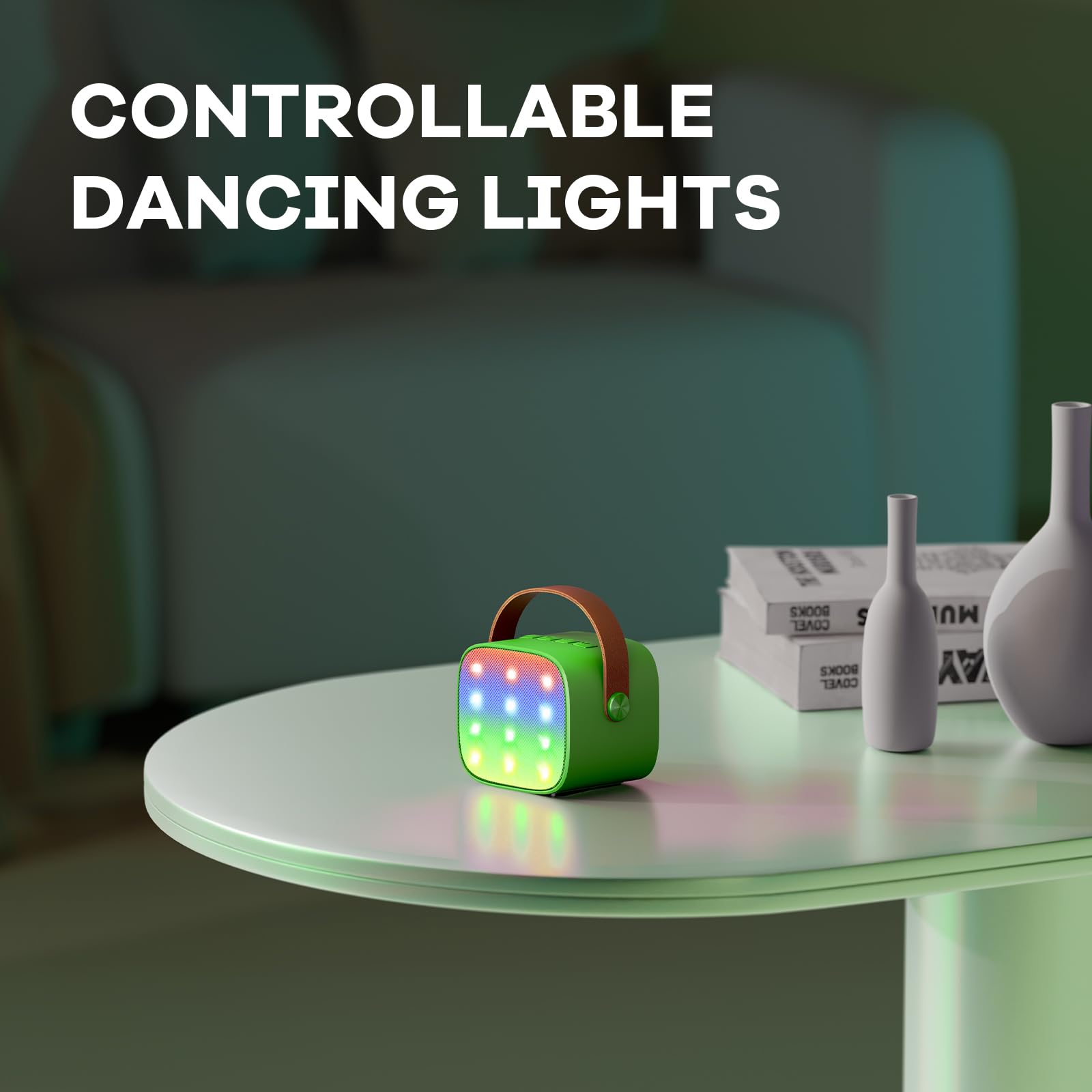 Mini Karaoke Machine for Kids Adults, Portable Bluetooth Speaker - craques