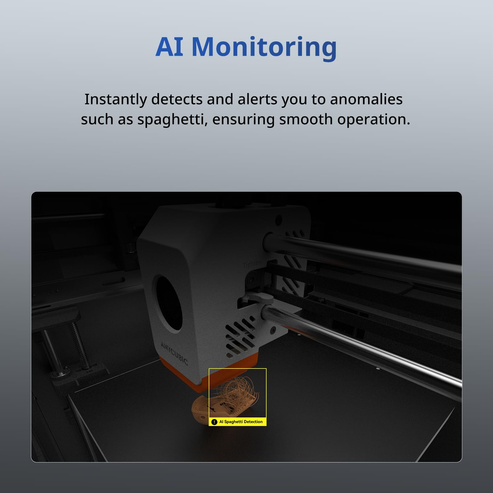Craques Anycubic Kobra S1 3D Printer with Auto-Leveling craques