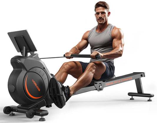 YOSUDA Magnetic Rowing Machine - 350 LB Weight Capacity