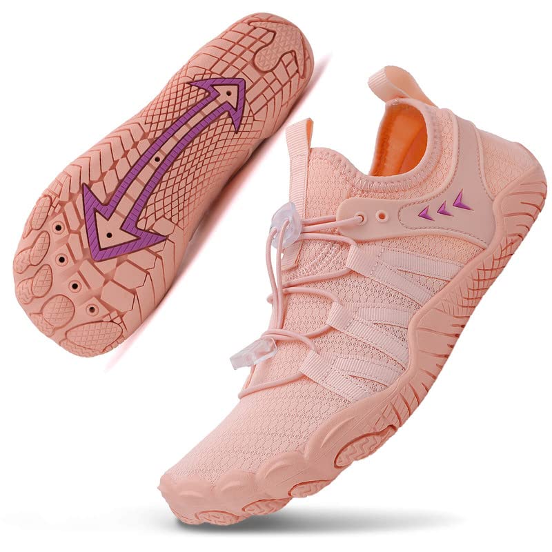 Mens Womens Water Shoes Quick-drying Barefoot Swimming Shoes - craques