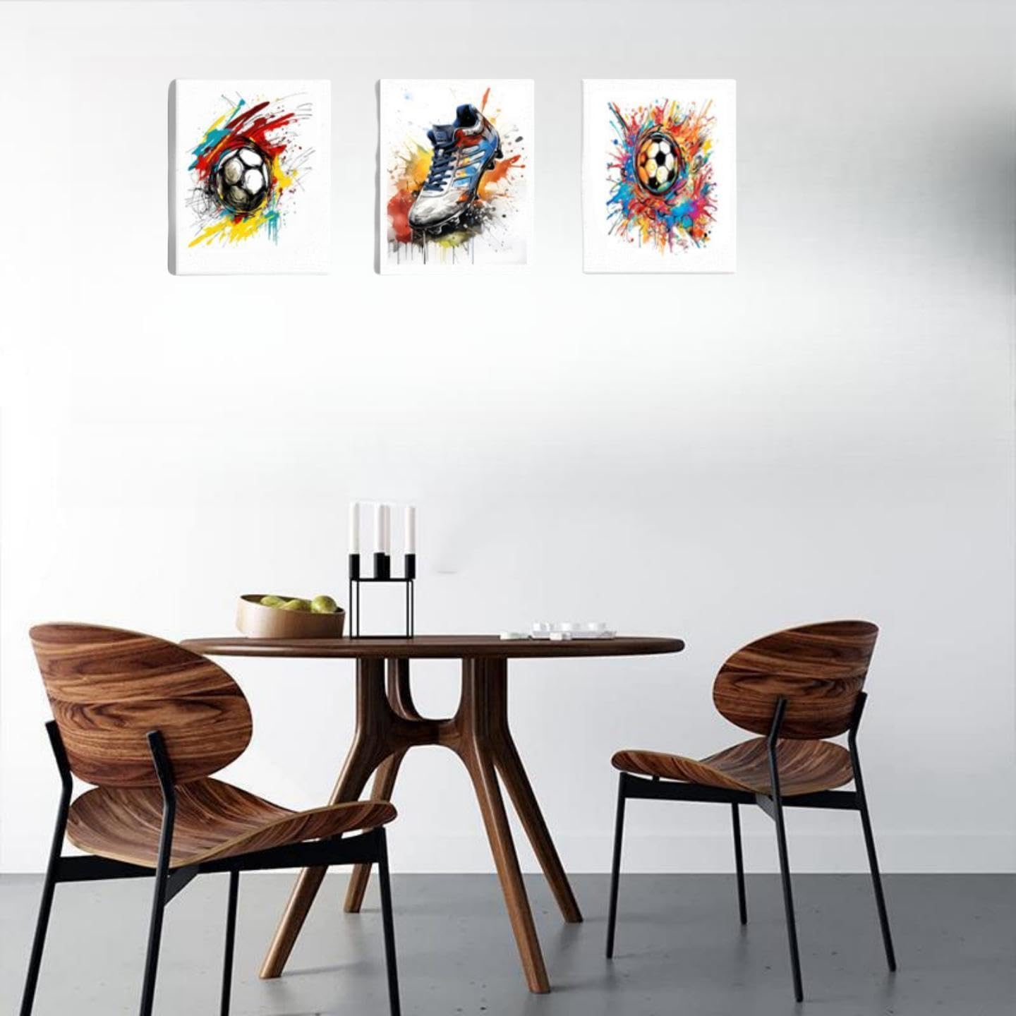 3 Pcs 16" x12'' Framed Gaming Room Decor Canvas Wall Art Video Game Art Prints Framed - craques