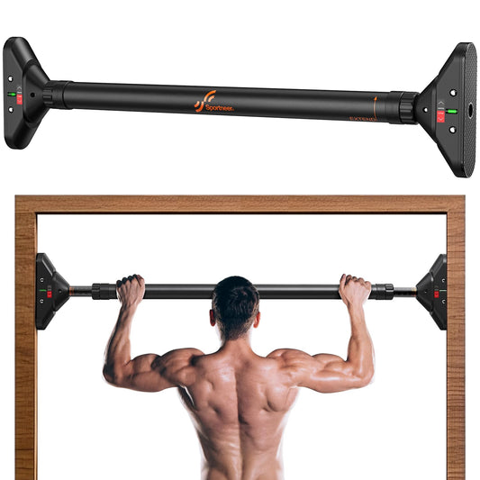 Sportneer Pull Up Bar: Strength Training Chin up Bar without Screws
