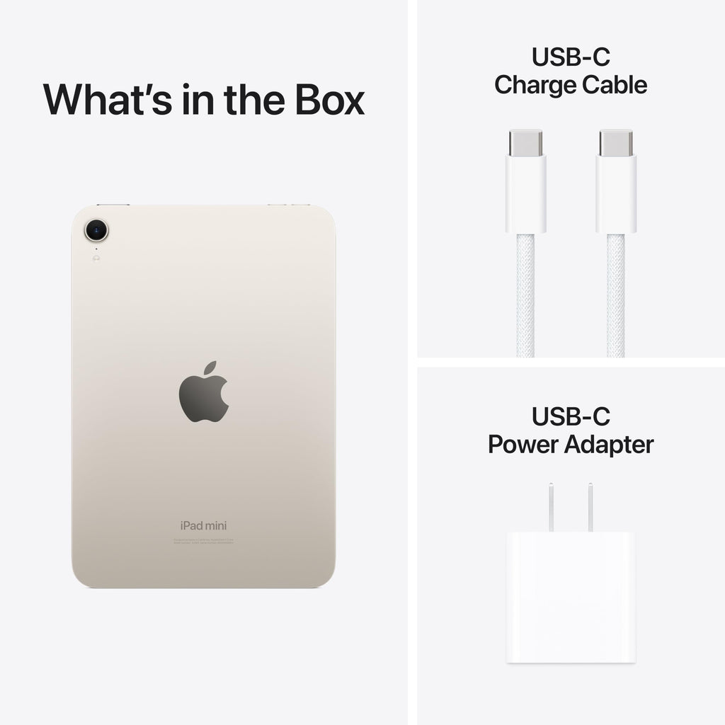 Apple iPad Mini (A17 Pro): Apple Intelligence, 8.3-inch Liquid Retina Display, 128GB, Wi-Fi 6E, 12MP Front/12MP Back Camera, Touch ID, All-Day Battery Life — Space Grey - craques