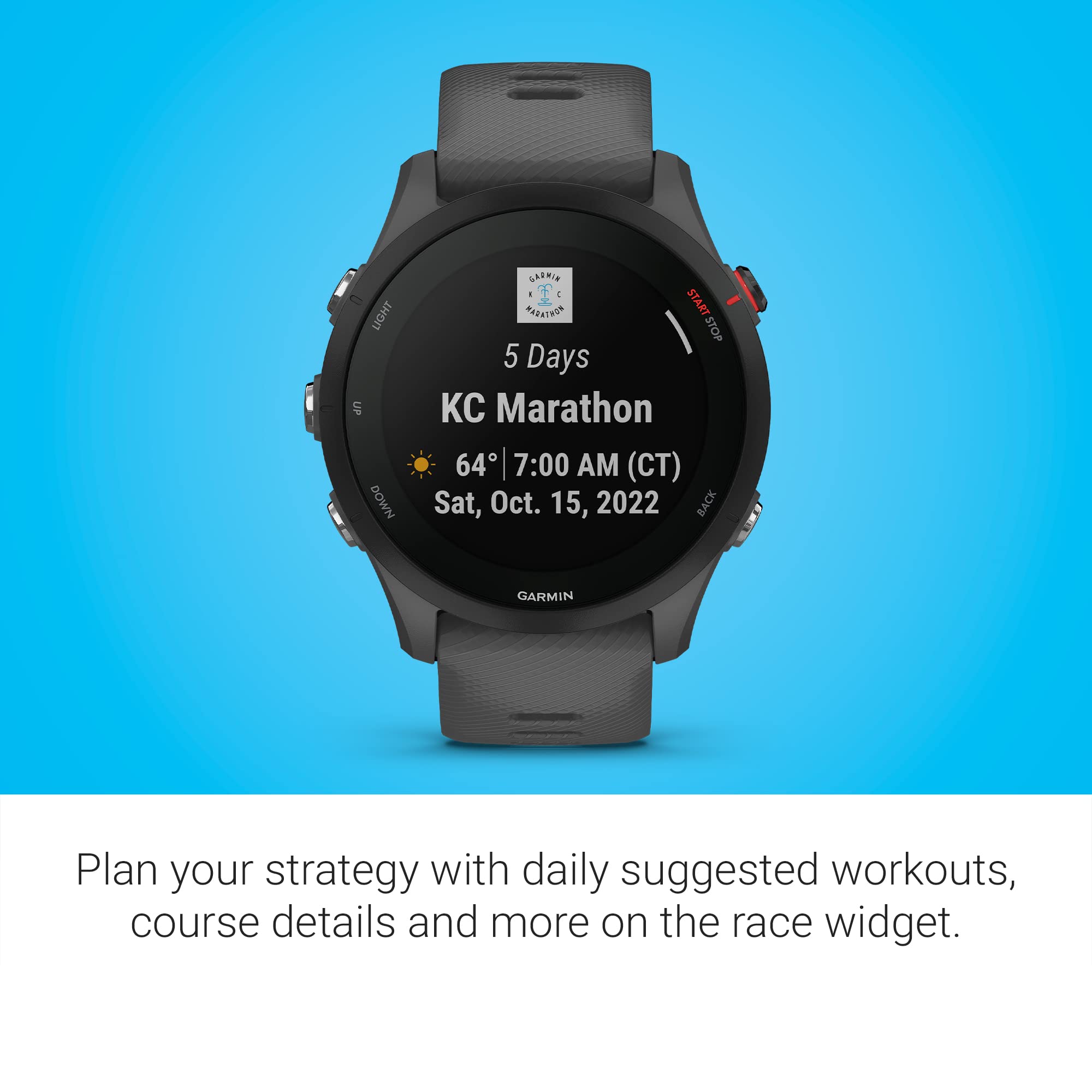 Garmin Forerunner 255 Smartwatch with Advanced Fitness Tracking