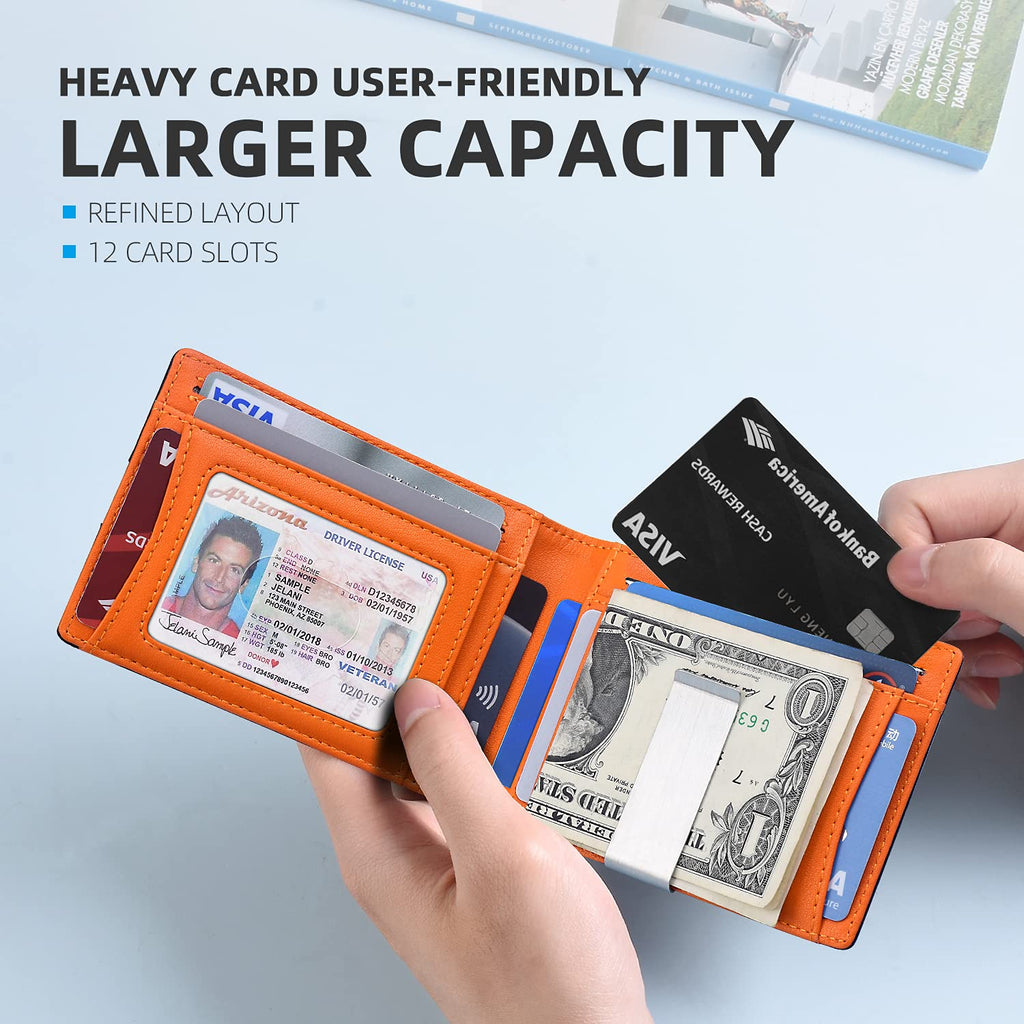 Craques Slim RFID Wallet for Men - Brown Leather craques