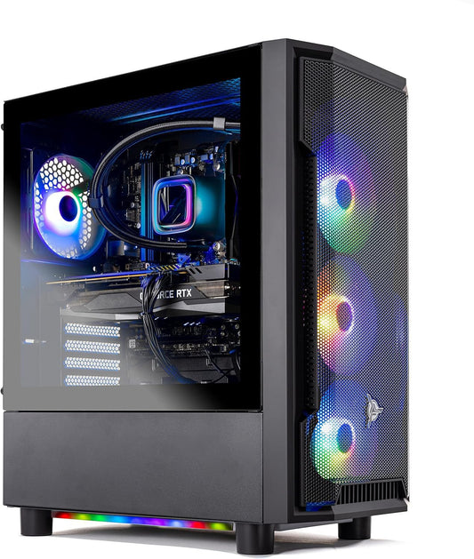 Skytech Gaming Archangel Gaming PC Desktop – AMD Ryzen 5 7600X 4.7 GHz, NVIDIA RTX 4060 Ti