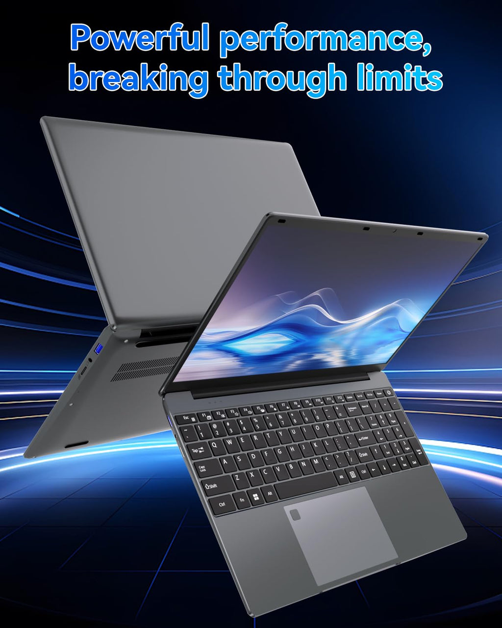 15.6 inch Laptop - 16GB RAM LPDDR4 512GB SSD Laptop Computer - craques