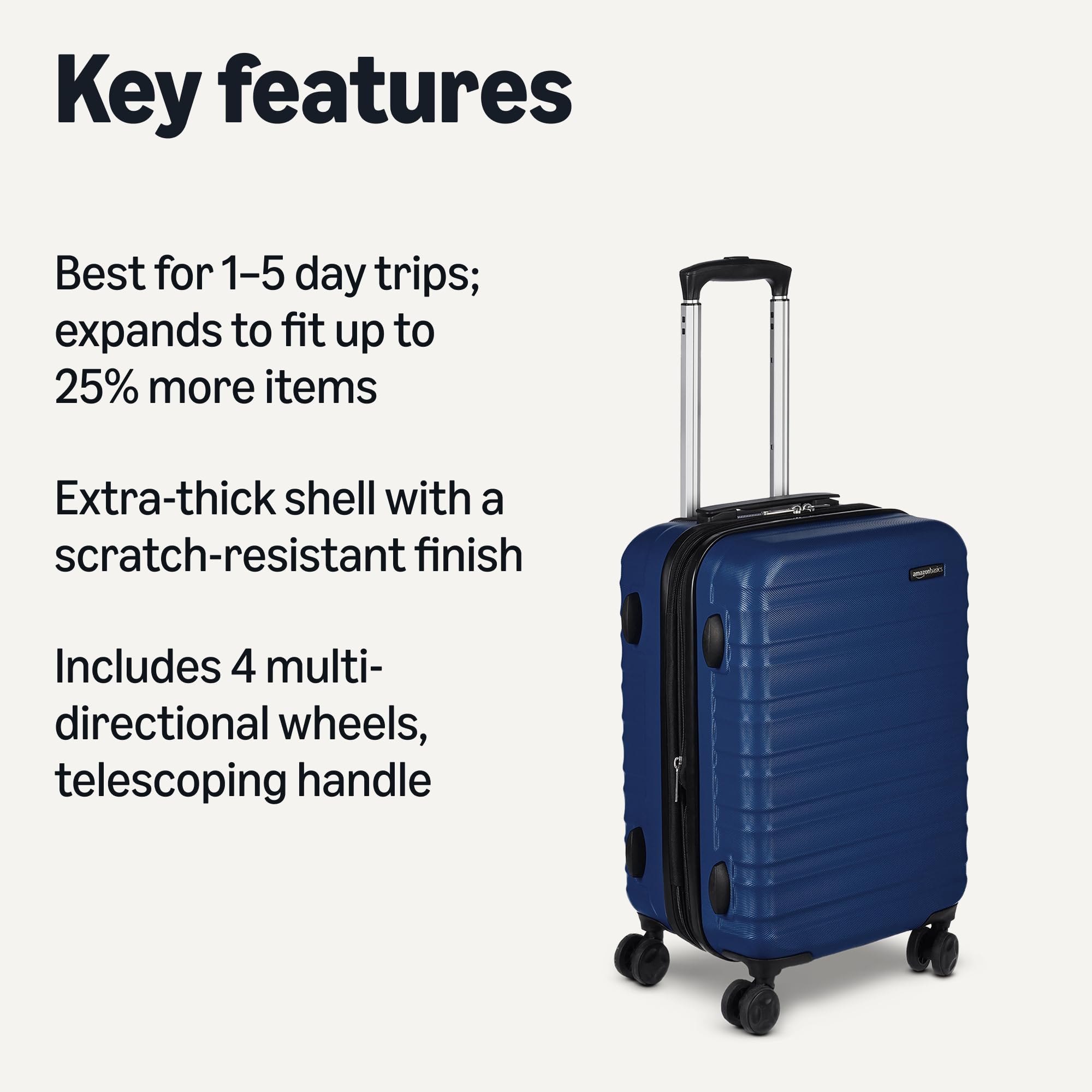 Craques Expandable Hardshell Luggage Set with Wheels craques