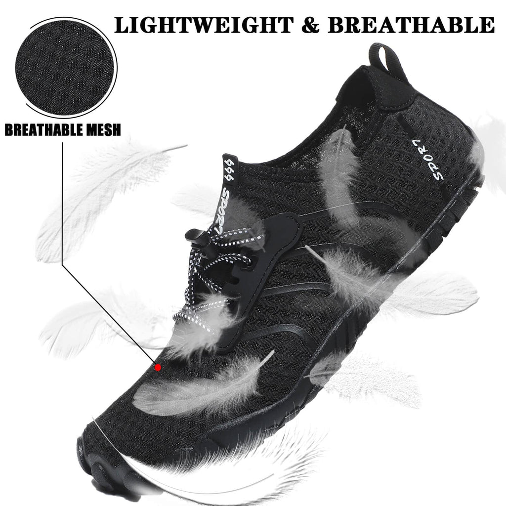 Mens Womens Water Shoes Quick-drying Barefoot Swimming Shoes - craques