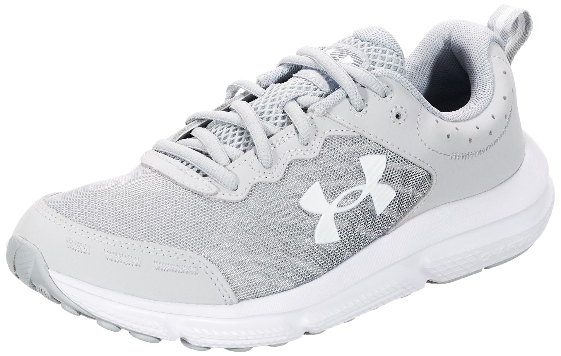 Under Armour Mens Charged Assert 10 Running Shoes - 9.5 X-Wide / (100) Mod Gray/Mod Gray/White