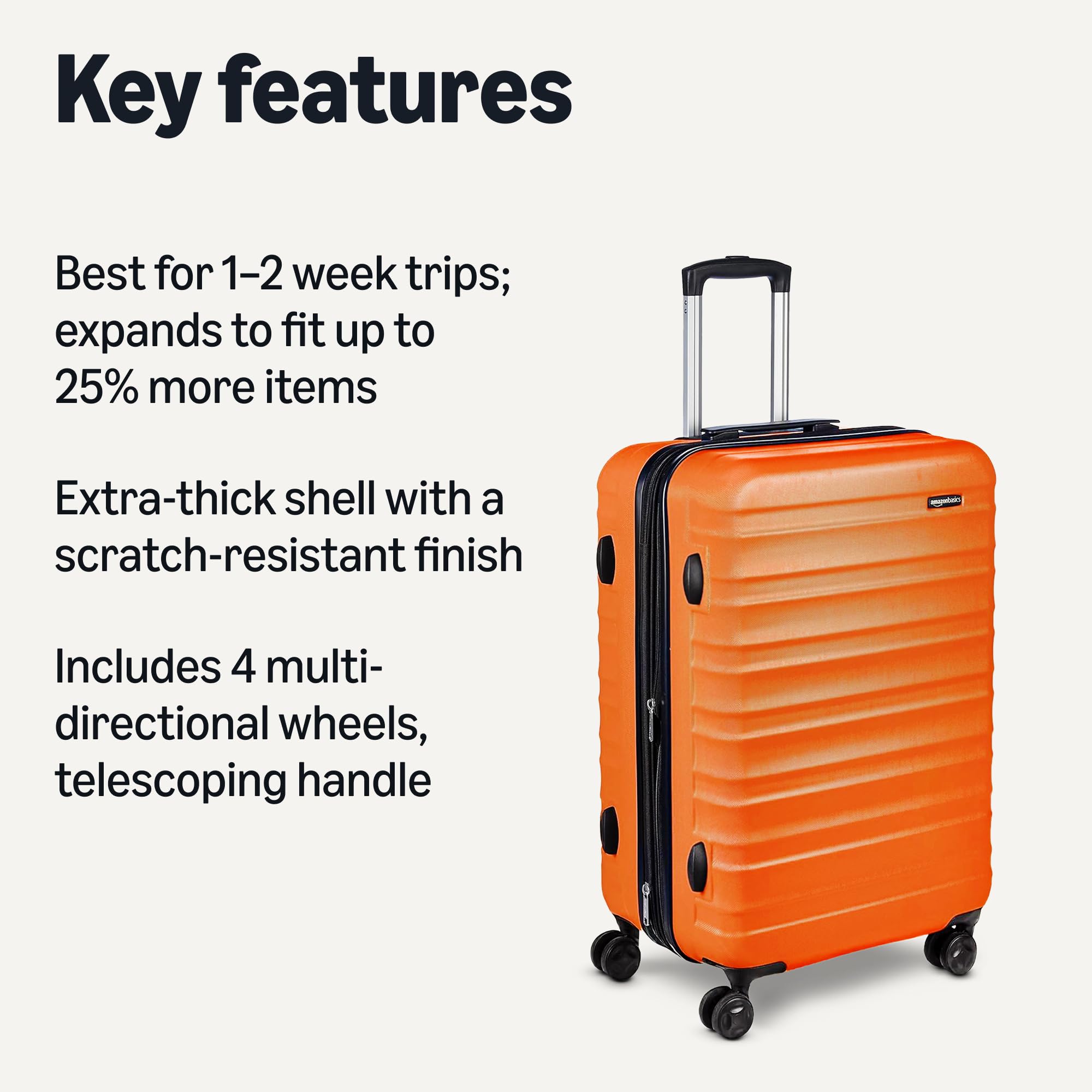 Craques Expandable Hardshell Luggage Set with Wheels craques