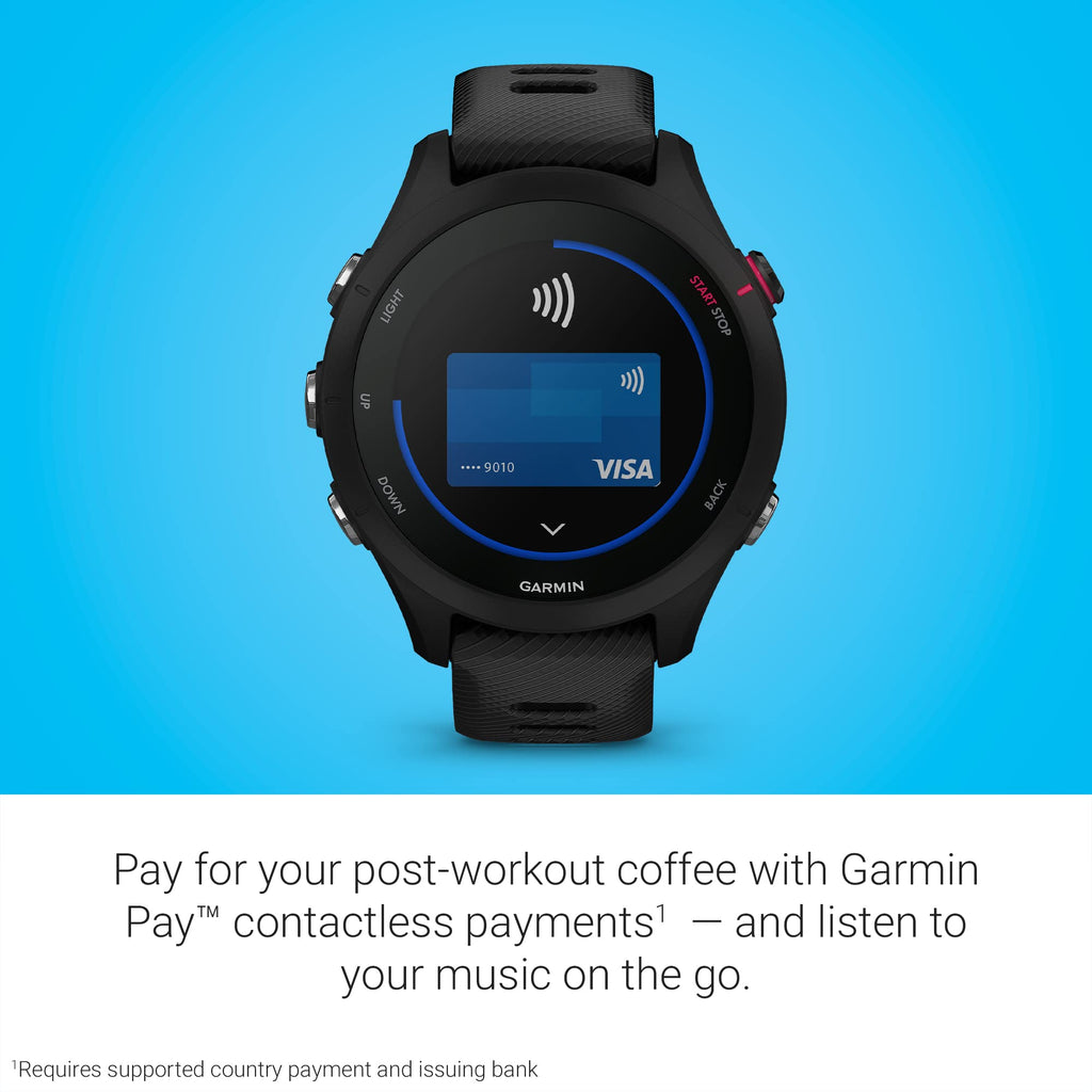 Garmin Forerunner 255 Smartwatch with Advanced Fitness Tracking