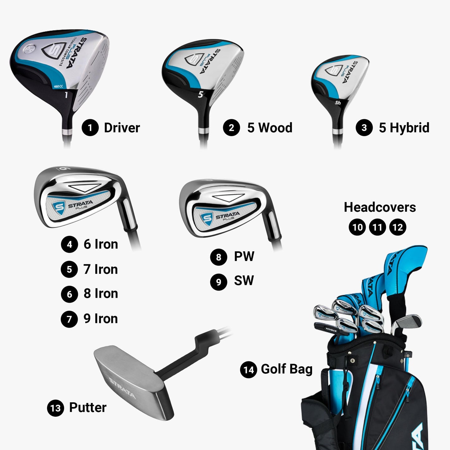 Callaway Golf Women's Strata Complete Set