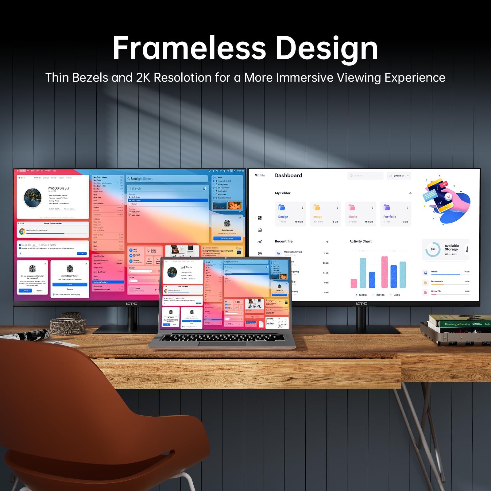 KTC 24 inch 190Hz/180Hz Gaming Monitor - craques