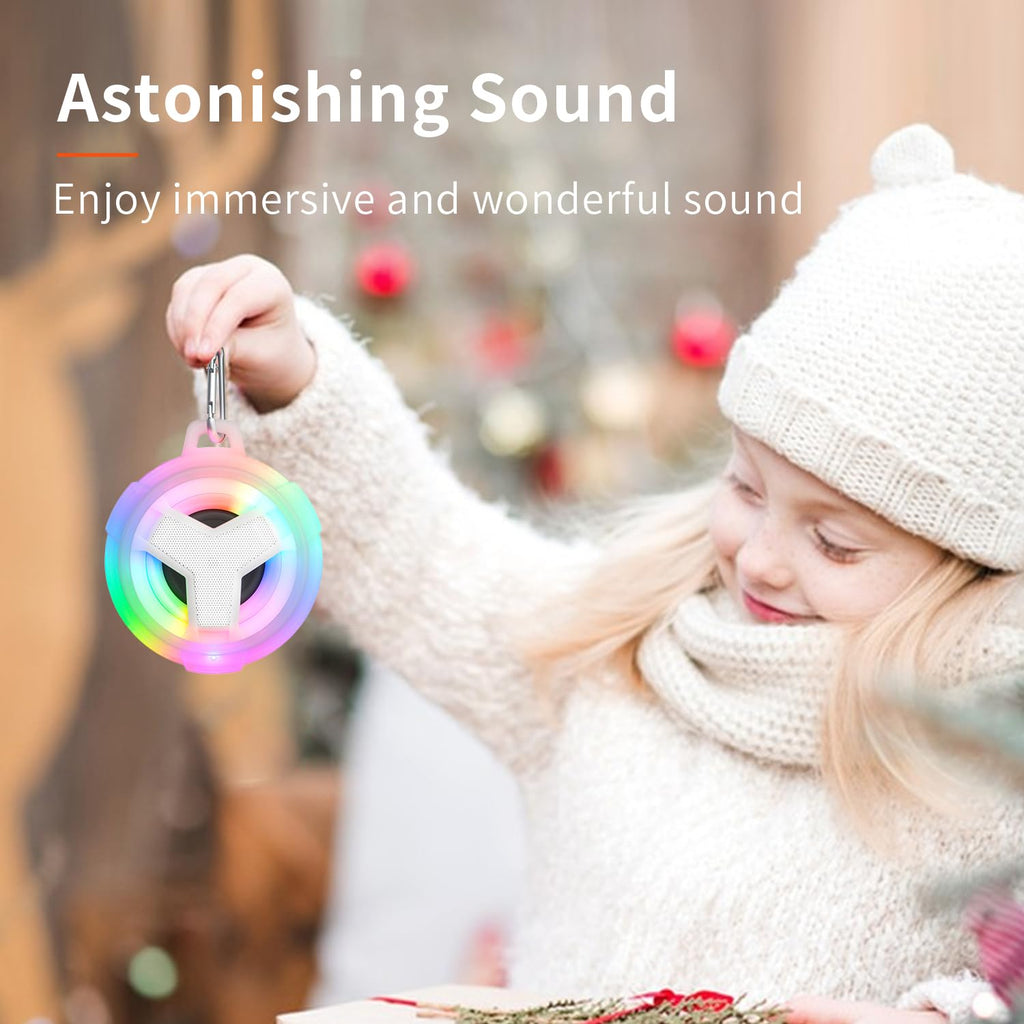 Craques Waterproof Bluetooth Shower Speaker with LED Lights craques