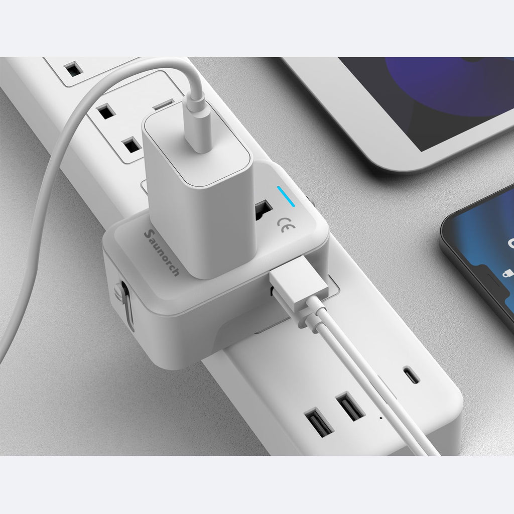 Craques Universal Travel Adapter with USB C Fast Charging craques