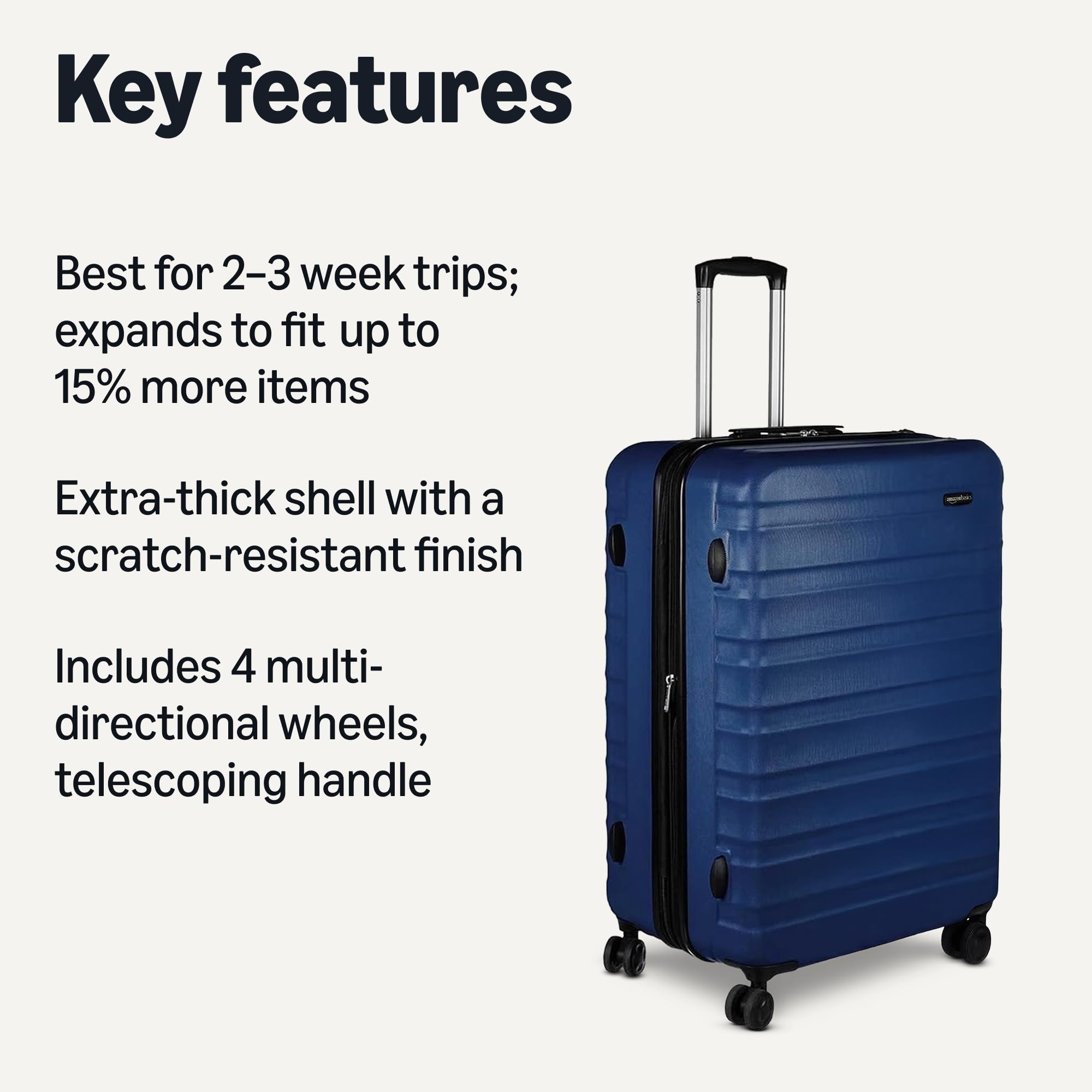 Craques Expandable Hardshell Luggage Set with Wheels craques