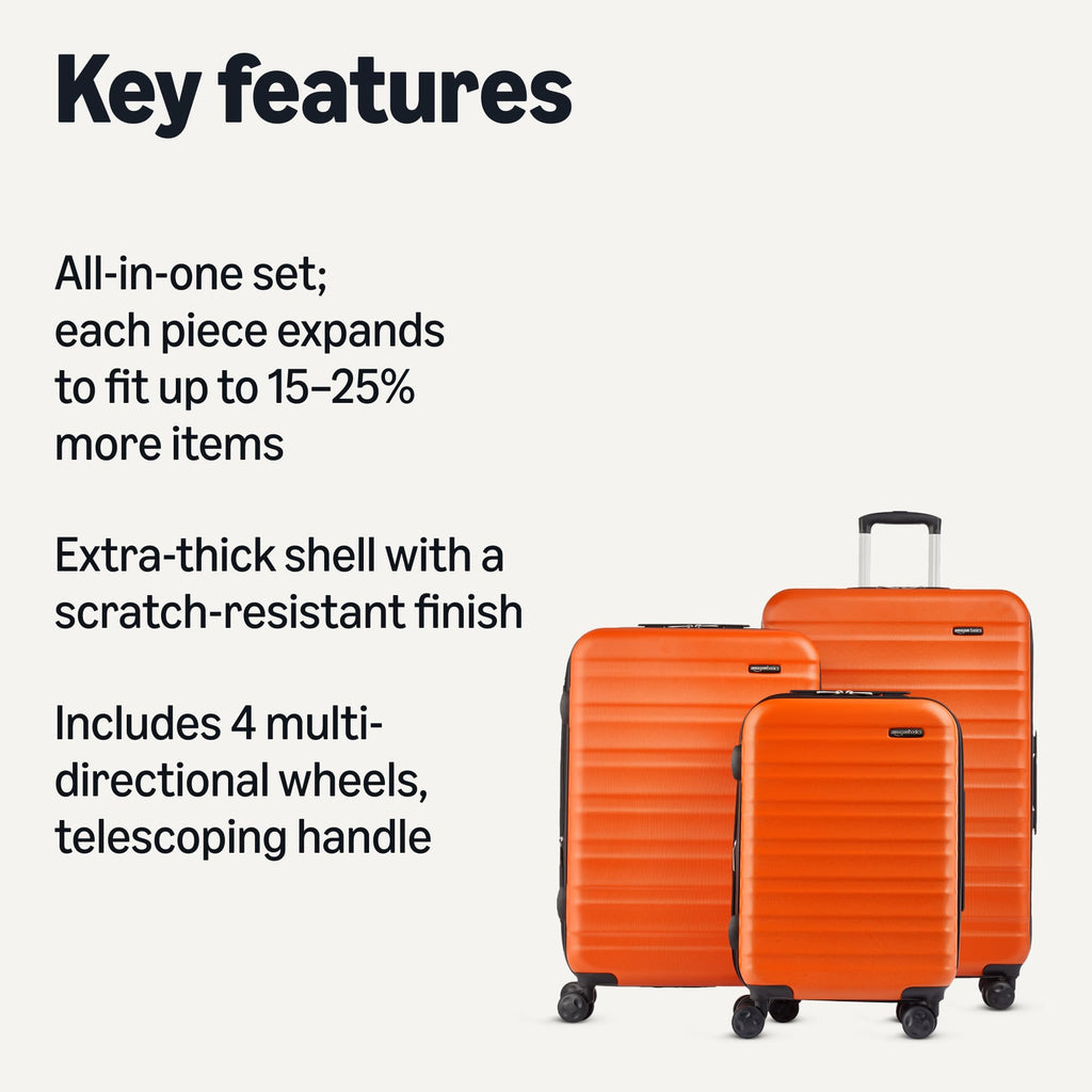 Craques Expandable Hardshell Luggage Set with Wheels craques