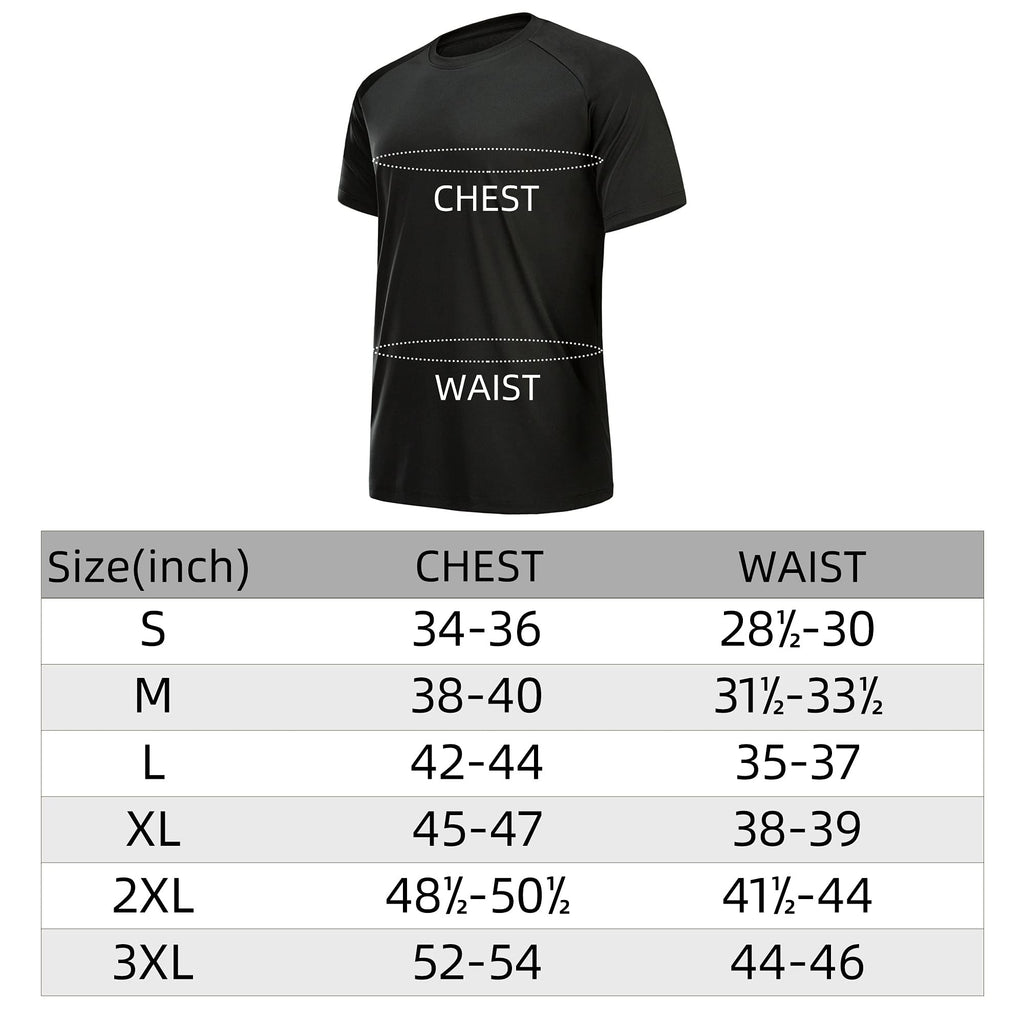 Men's Workout Shirts Athletic Wear Moisture Wicking - craques