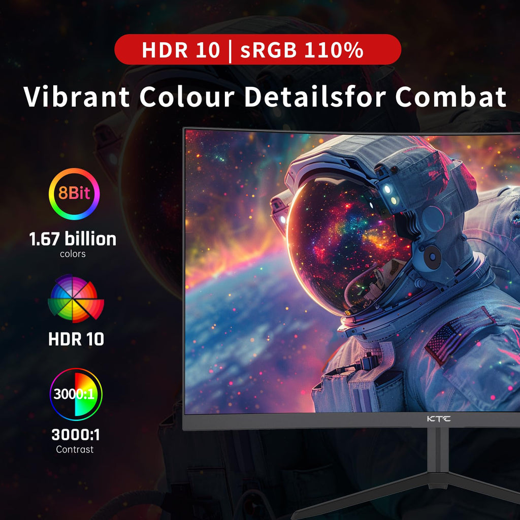KTC 24 inch 190Hz/180Hz Gaming Monitor - craques