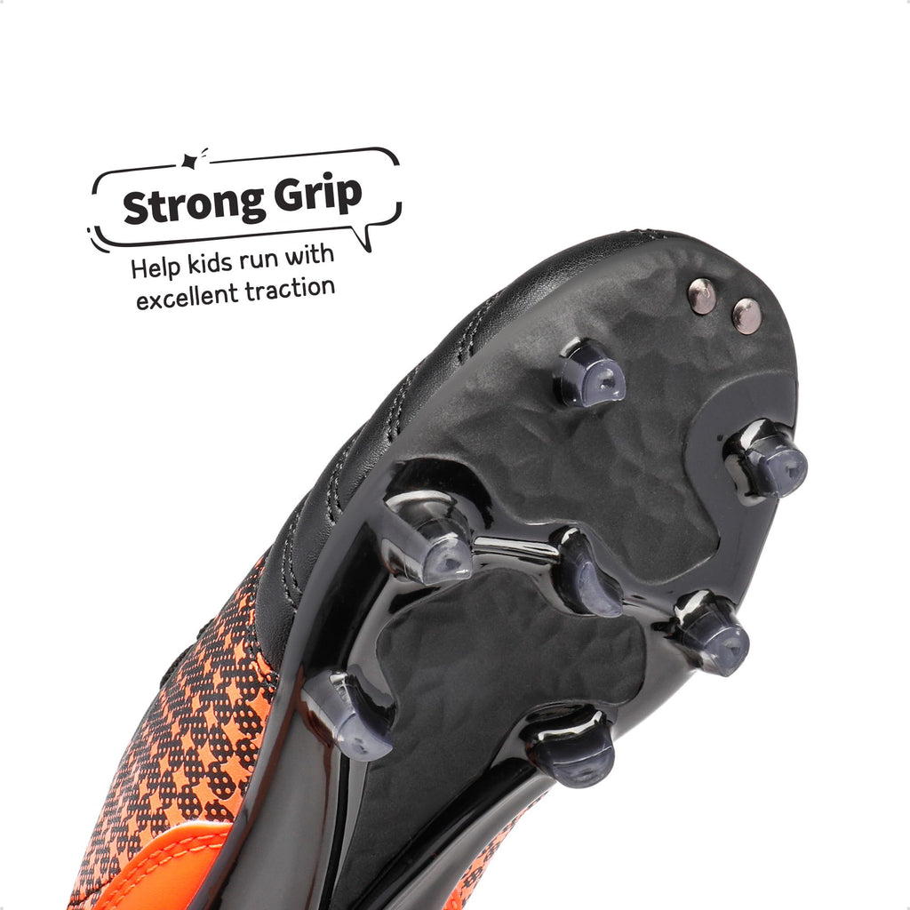 DREAM PAIRS Boys Girls Outdoor Football Shoes Soccer Cleats - craques