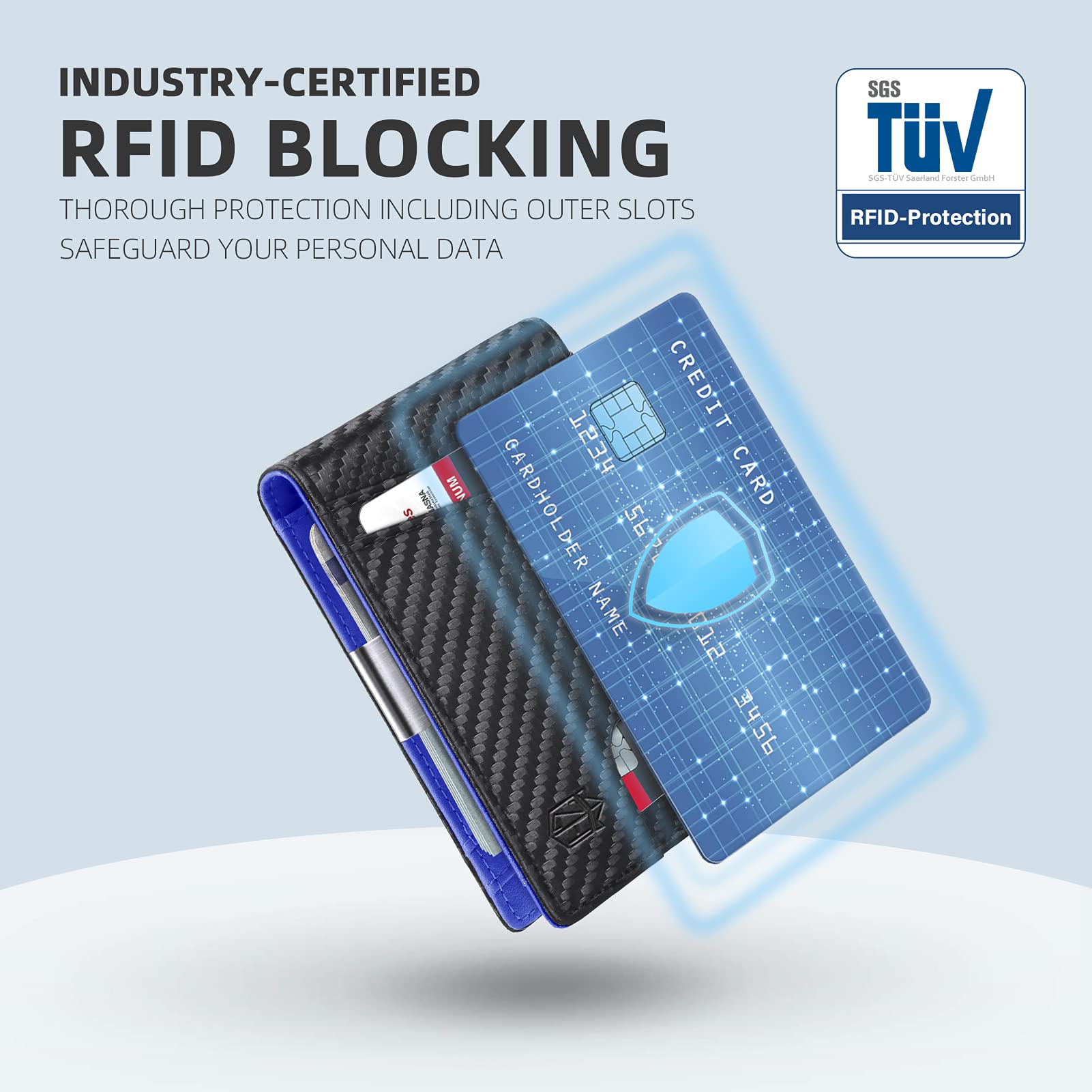 Craques Slim RFID Wallet for Men - Brown Leather craques