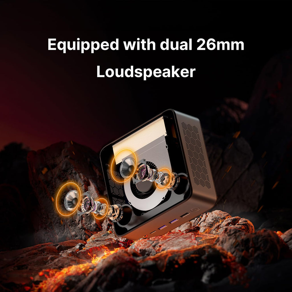 craques Ryzen 7 Gaming Mini PC Compact High-Performance