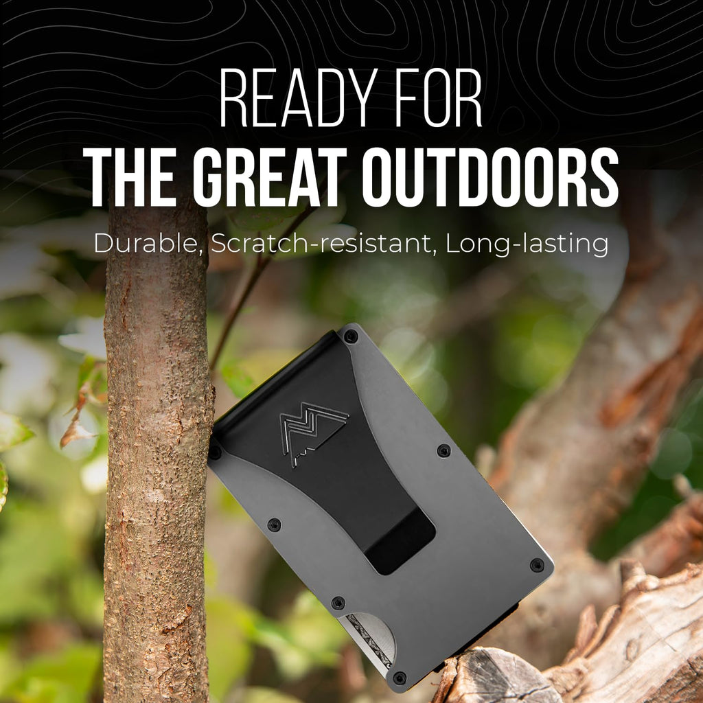 Craques RFID Blocking Minimalist Wallet with Wood Pattern craques