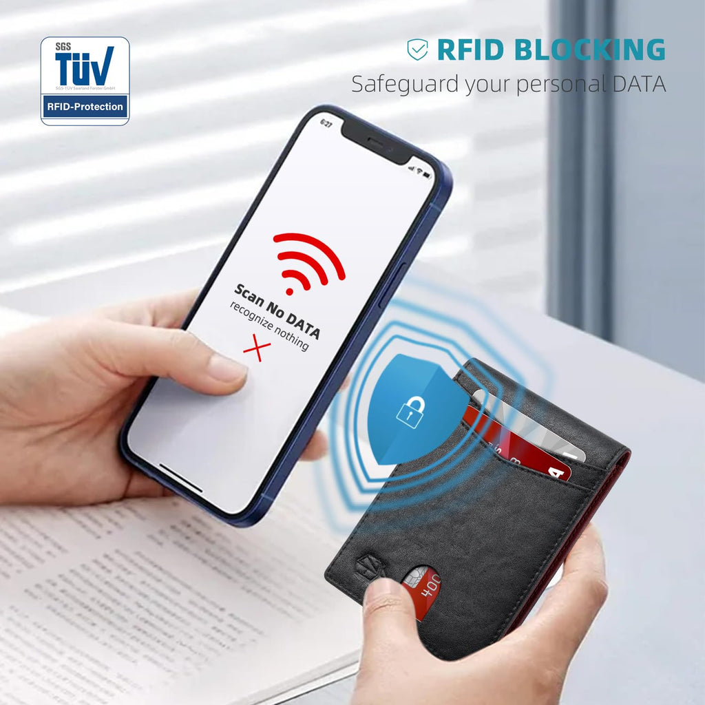 Craques Slim RFID Wallet for Men - Brown Leather craques