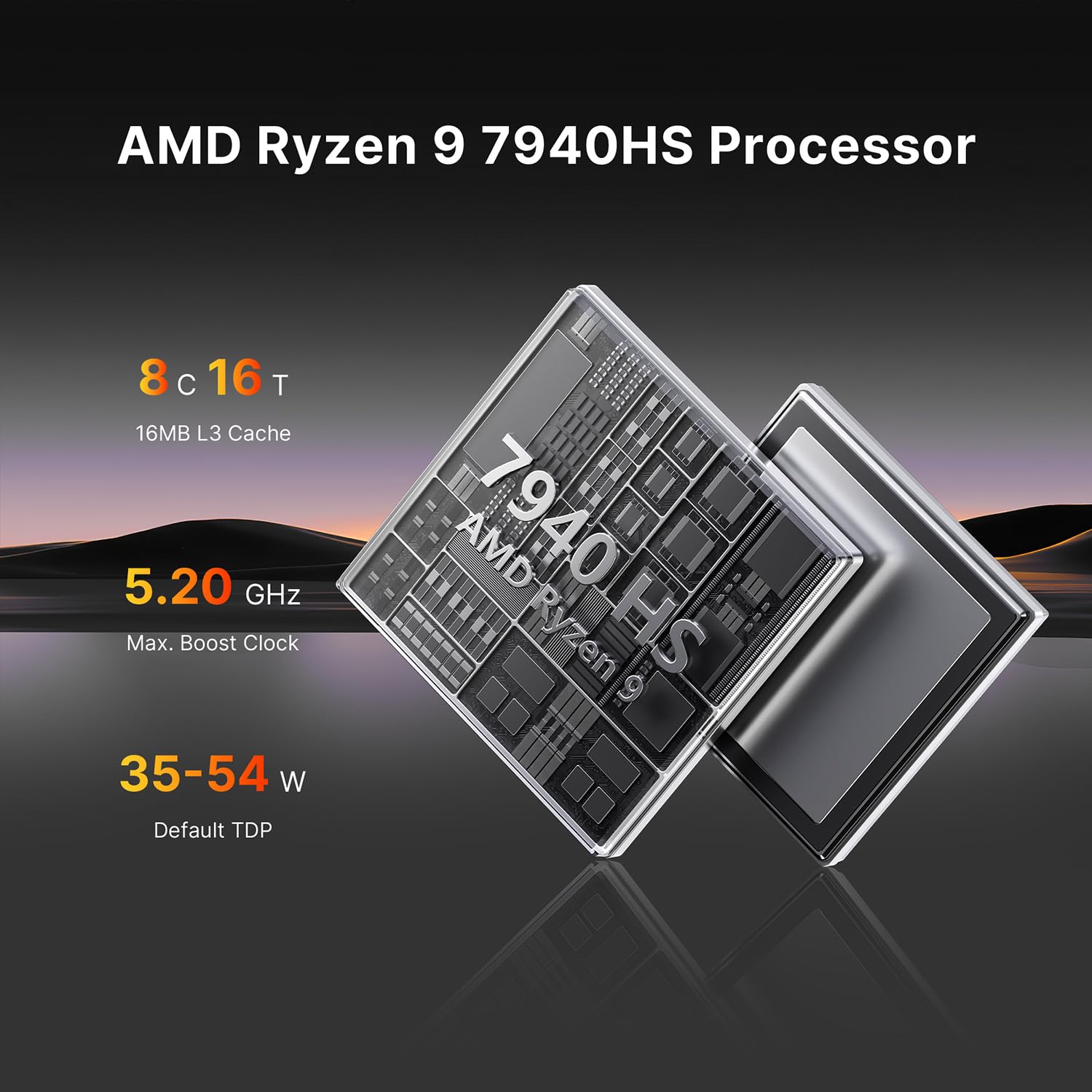 craques Ryzen 7 Gaming Mini PC Compact High-Performance