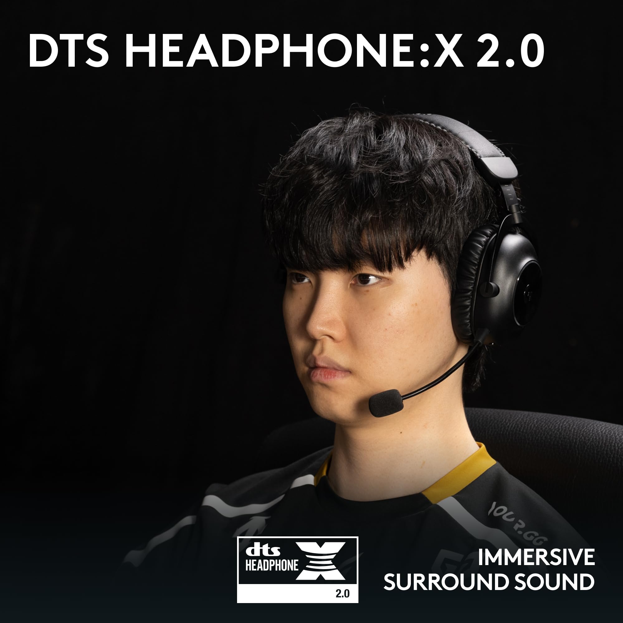 Craques Logitech G PRO X Gaming Headset Wireless USB craques