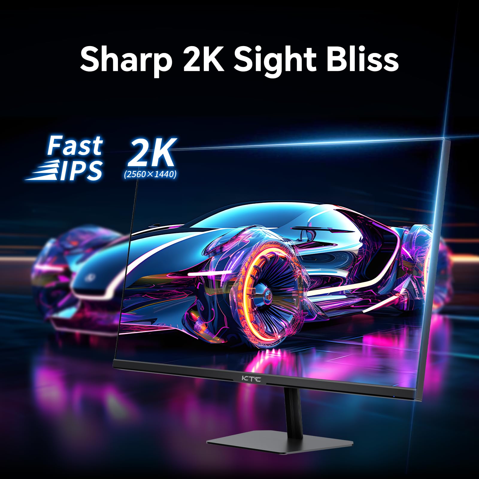 KTC 24 inch 190Hz/180Hz Gaming Monitor - craques