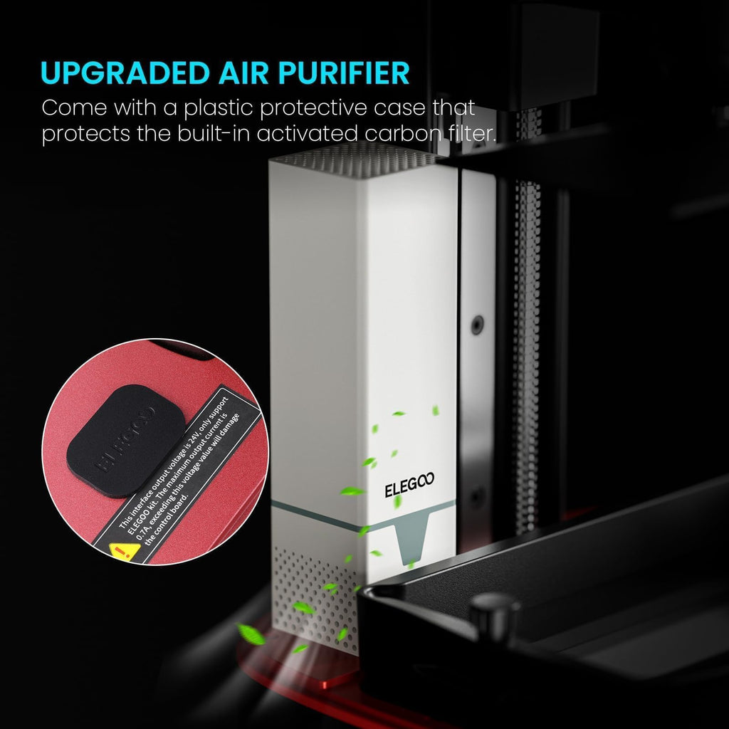 Craques ELEGOO Mars 4 MSLA 3D Printer with High Precision craques