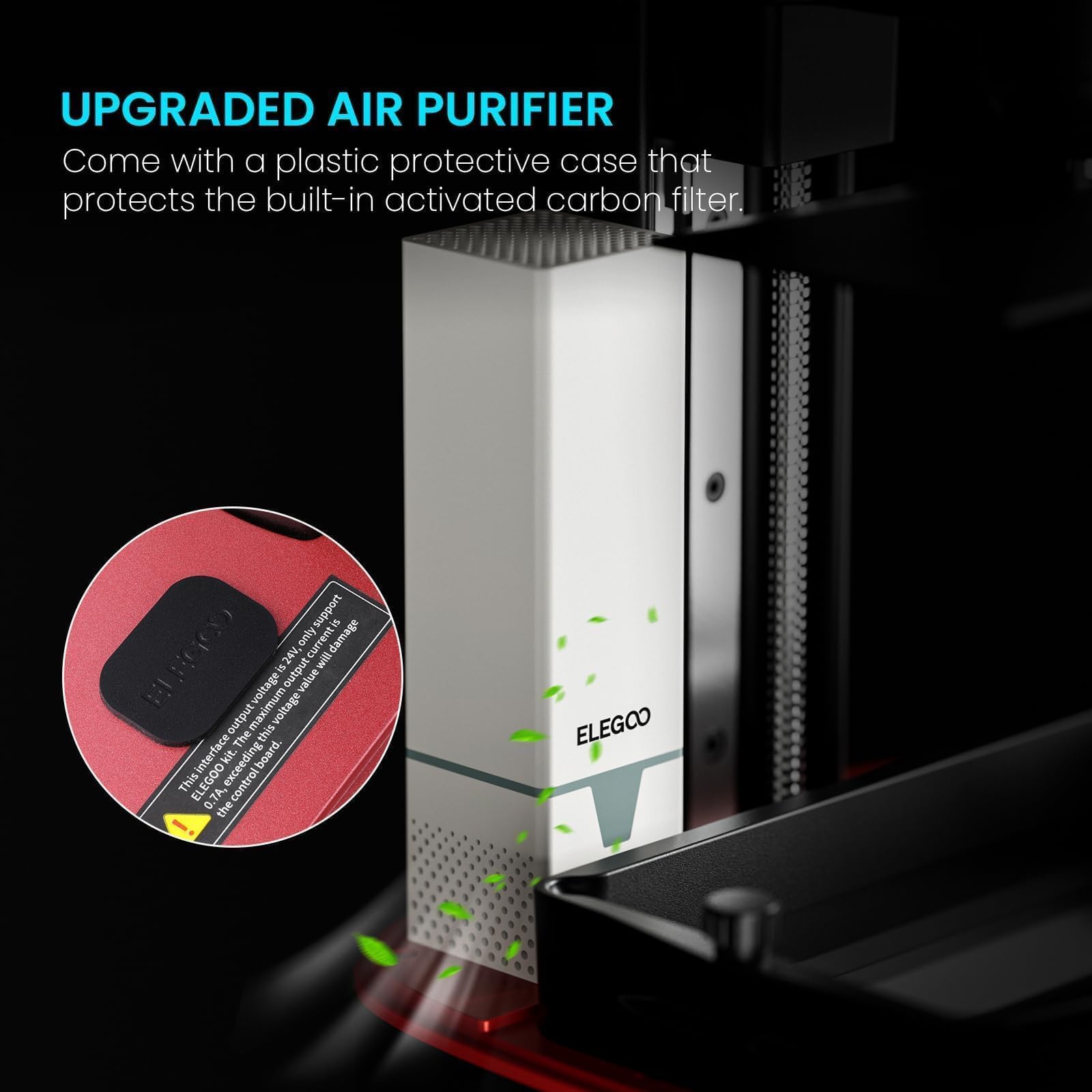 Craques ELEGOO Mars 4 MSLA 3D Printer with High Precision craques