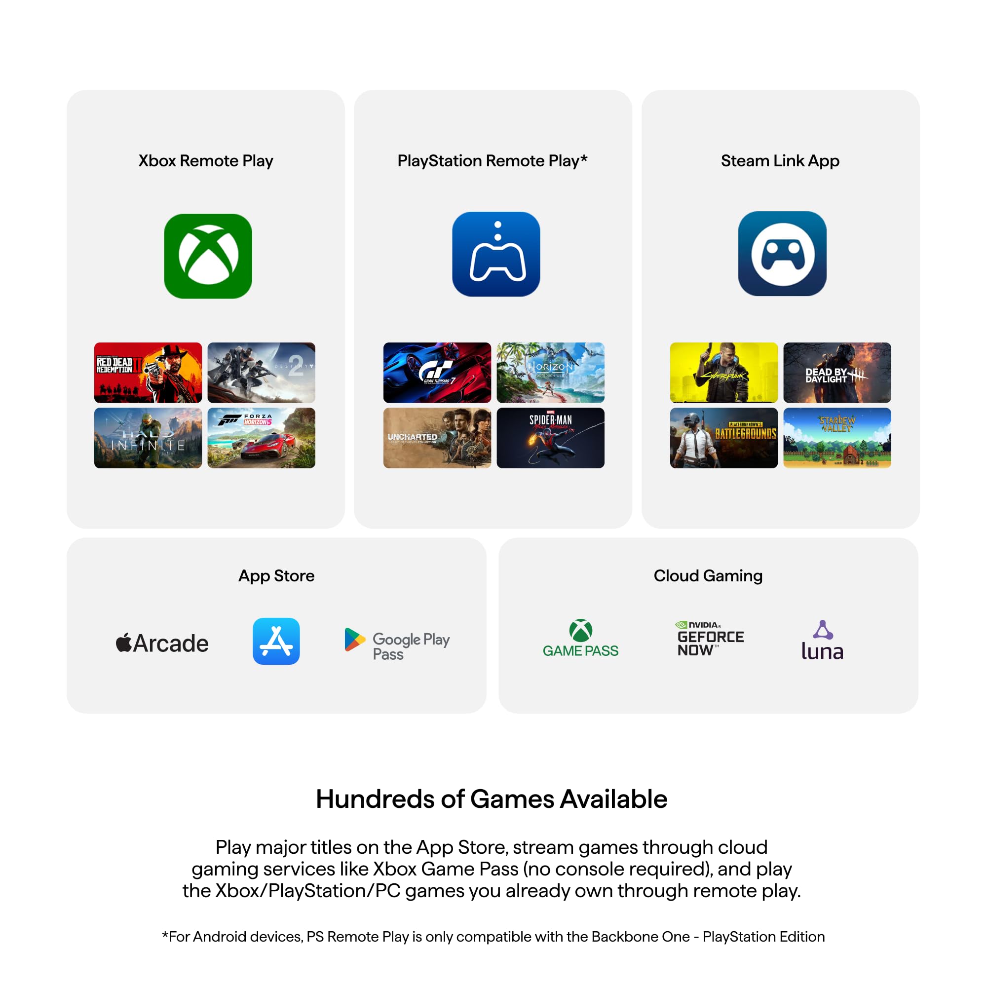 BACKBONE One Mobile Gaming Controller for Android and iPhone 15/16 Series (USB-C) - craques