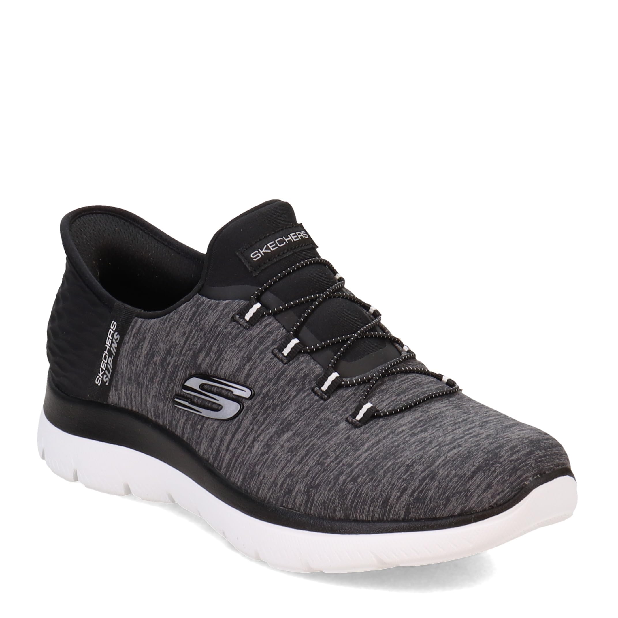 Skechers Womens Hands Free Slip Ins Summits Dazzling Haze Sneaker - craques