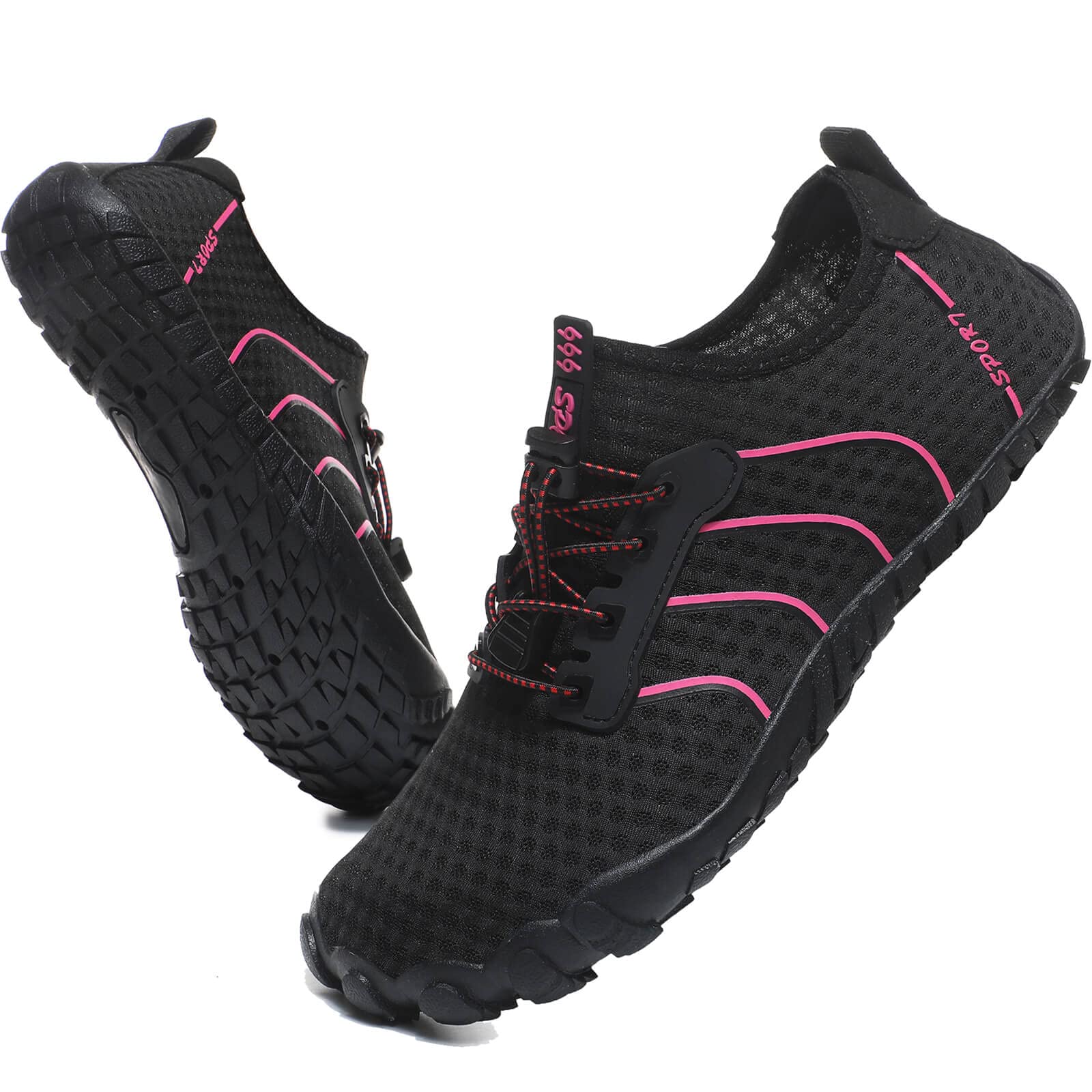 Mens Womens Water Shoes Quick-drying Barefoot Swimming Shoes - craques