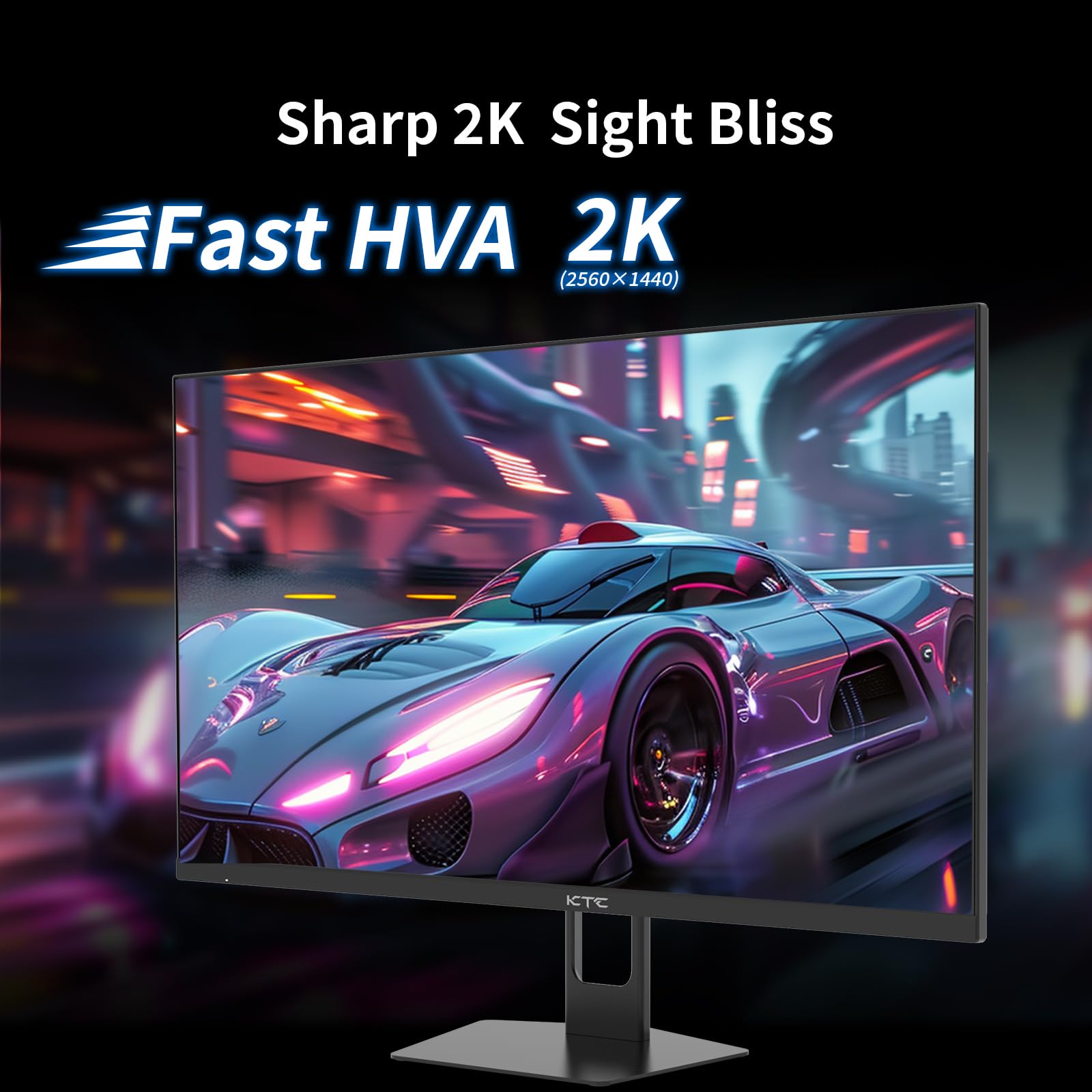 KTC 24 inch 190Hz/180Hz Gaming Monitor - craques