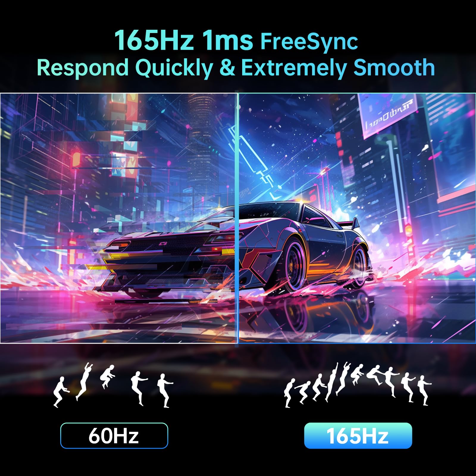 KTC 24 inch 190Hz/180Hz Gaming Monitor - craques