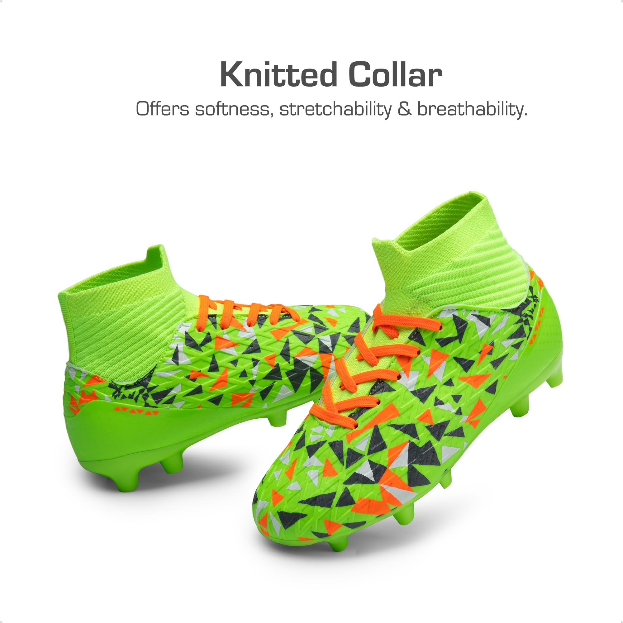 DREAM PAIRS Boys Football Cleats Youth High Top Firm - craques