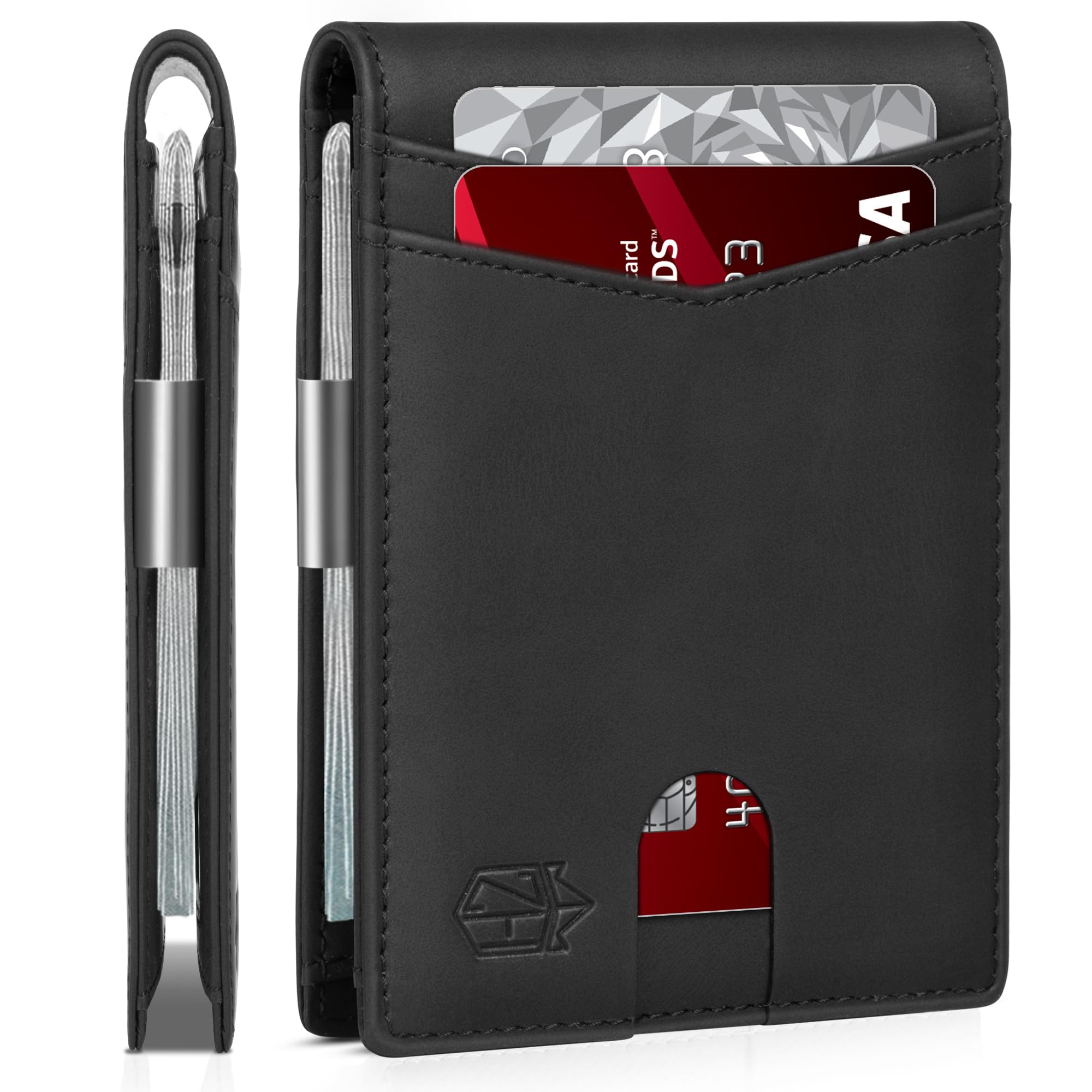 Craques Slim RFID Wallet for Men - Brown Leather craques