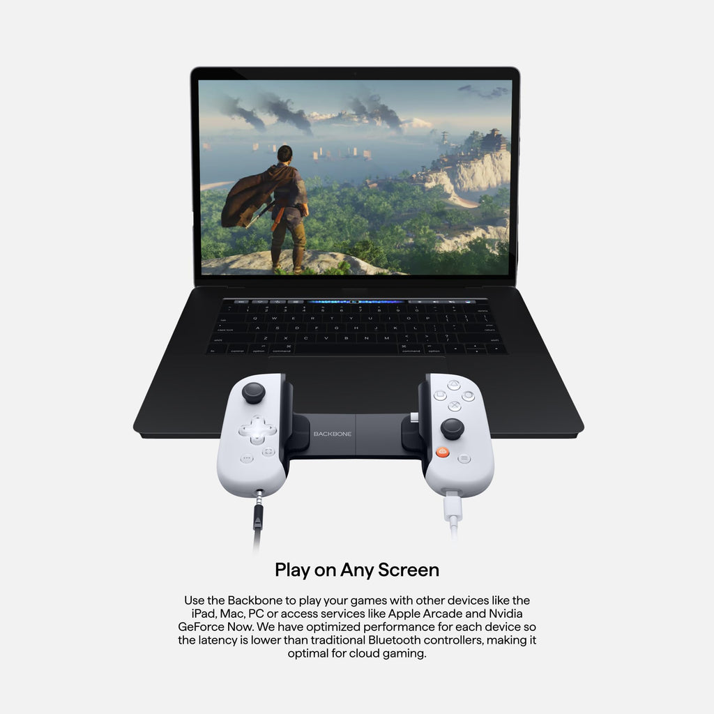 BACKBONE One Mobile Gaming Controller for Android and iPhone 15/16 Series (USB-C) - craques