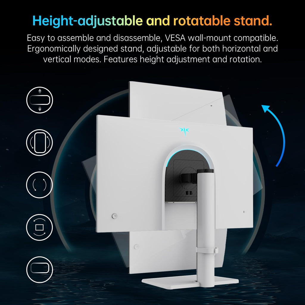 KTC 24 inch 190Hz/180Hz Gaming Monitor - craques
