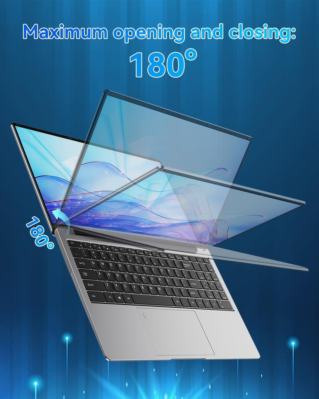 15.6 inch Laptop - 16GB RAM LPDDR4 512GB SSD Laptop Computer - craques
