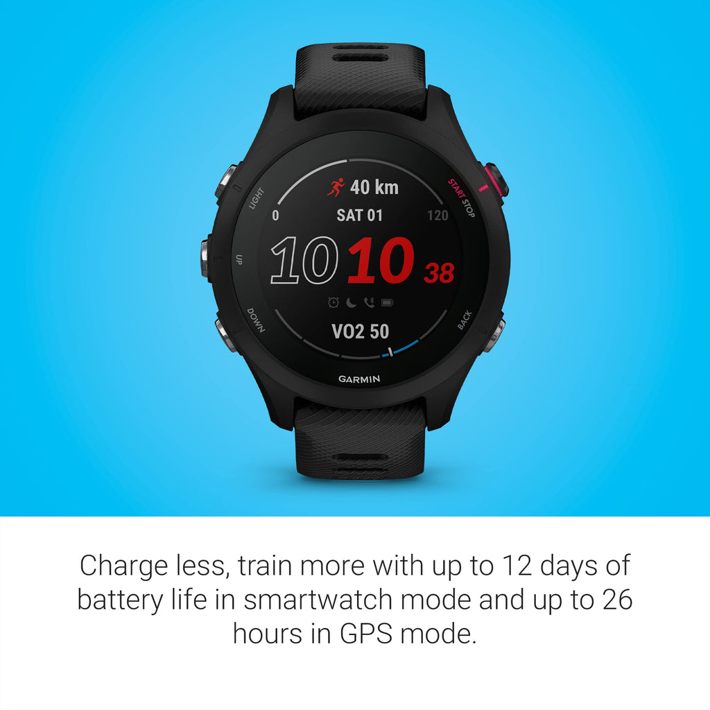 Garmin Forerunner 255 Smartwatch with Advanced Fitness Tracking