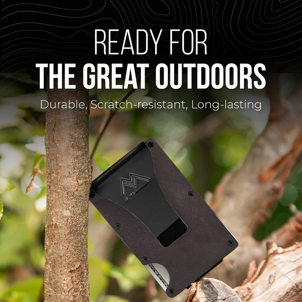 Craques RFID Blocking Minimalist Wallet with Wood Pattern craques