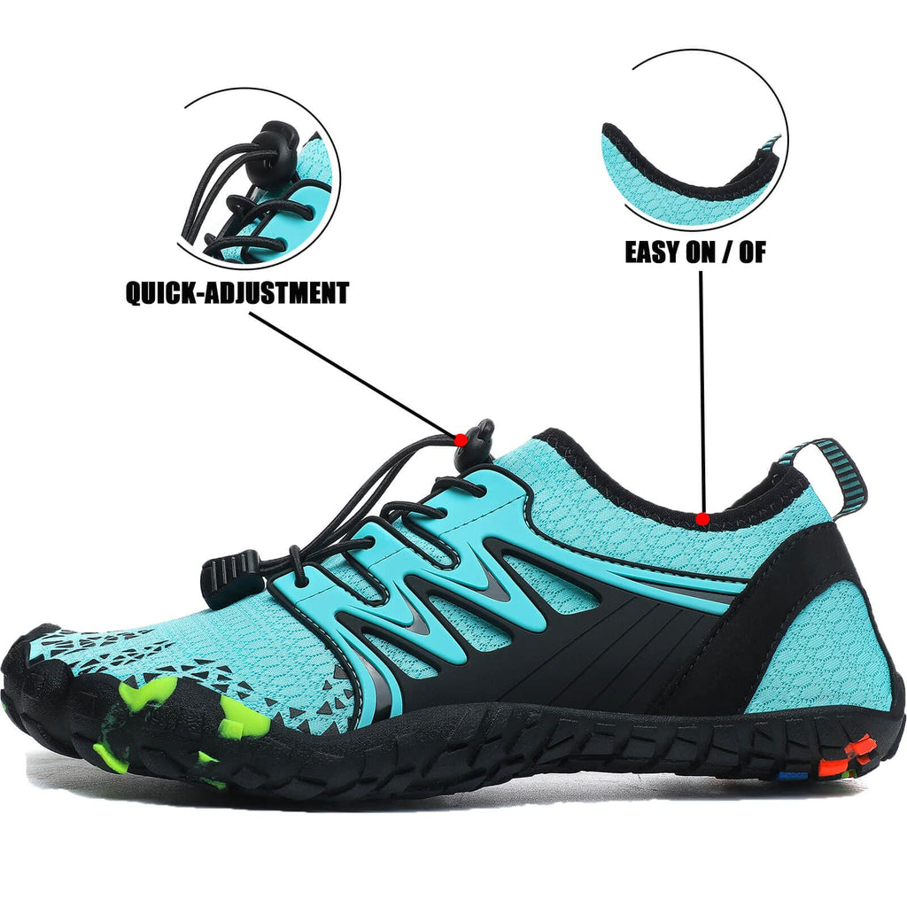 Mens Womens Water Shoes Quick-drying Barefoot Swimming Shoes - craques