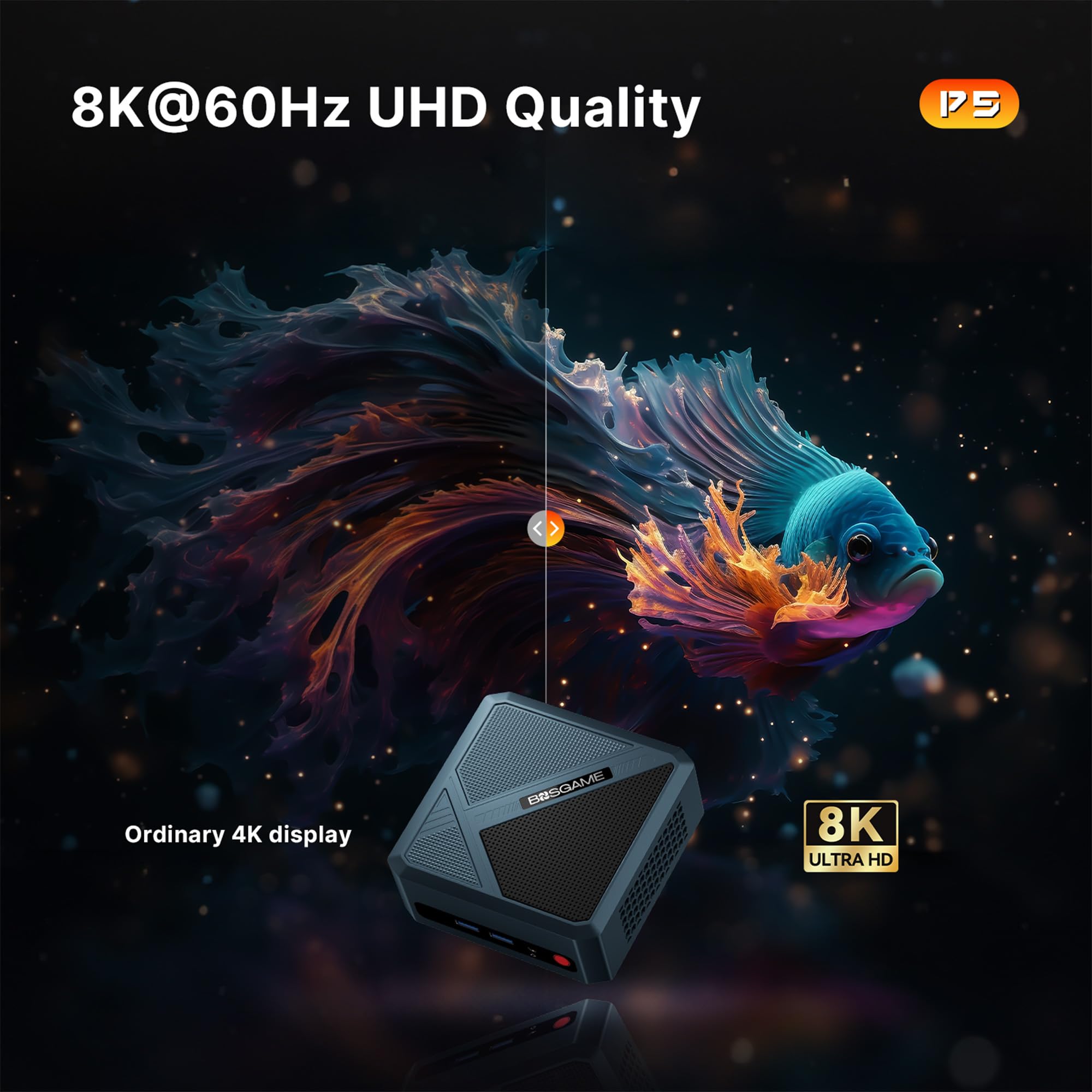 craques Ryzen 7 Gaming Mini PC Compact High-Performance